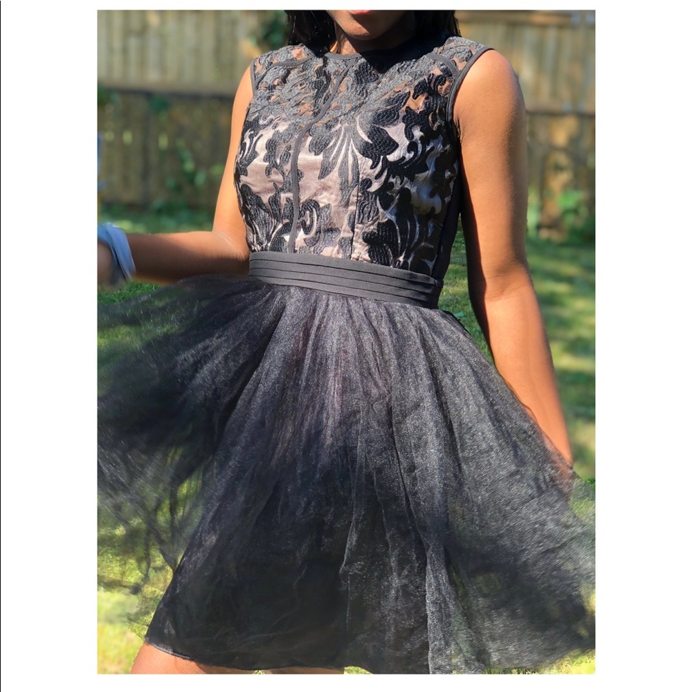 Short fluffy dress